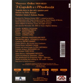 BELLINI - Mazzavillani Mu - I Capuleti e i Montecchi (Les Capulets et le..